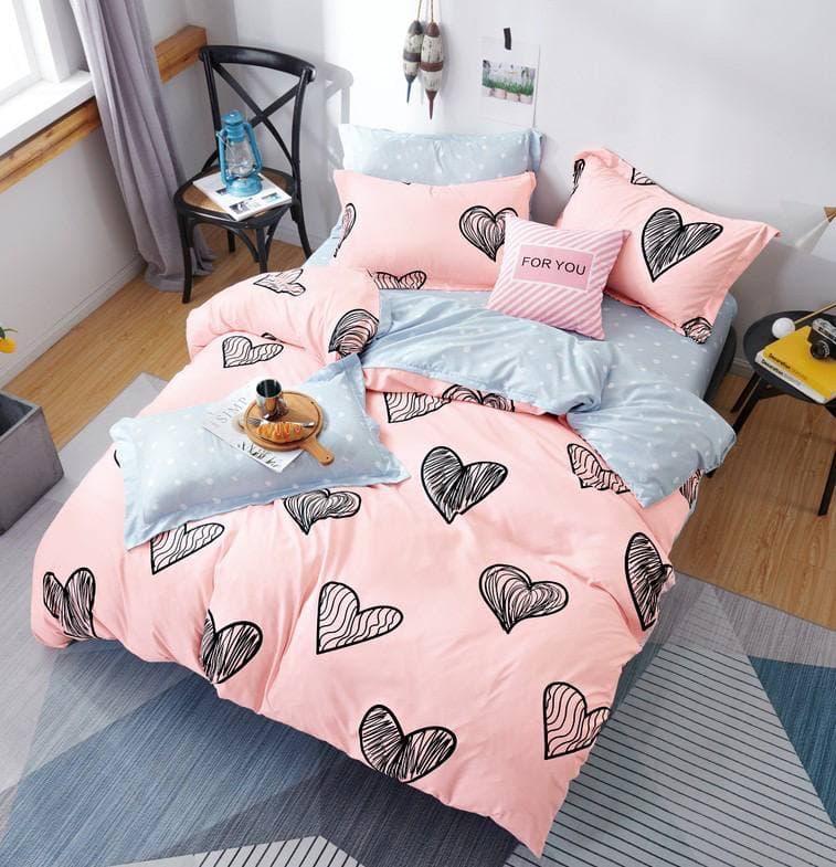 Комплект постельного белья Qili Home Textile Софткоттон №3345895 Евро 200х220 Розовый с голубым
Комплект постельного белья Qili Home Textile Софткоттон №3345895 Евро 200х220 Розовый с голубым