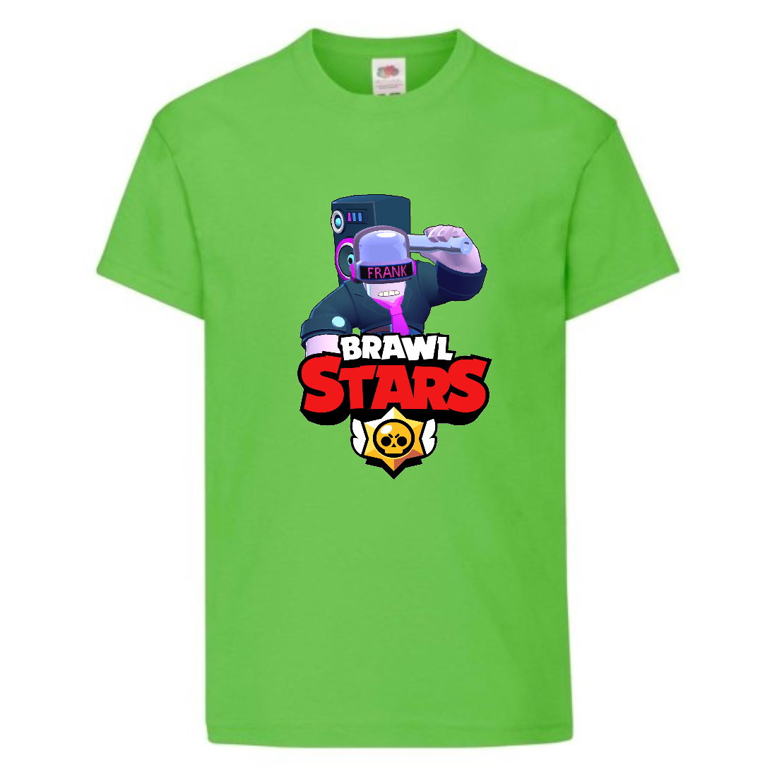 Футболка детская Brawl Stars DJ Frank (Бравл Старс Фрэнк Диджей) светлозеленая 104 см
Футболка детская Brawl Stars DJ Frank (Бравл Старс Фрэнк Диджей) светлозеленая 104 см