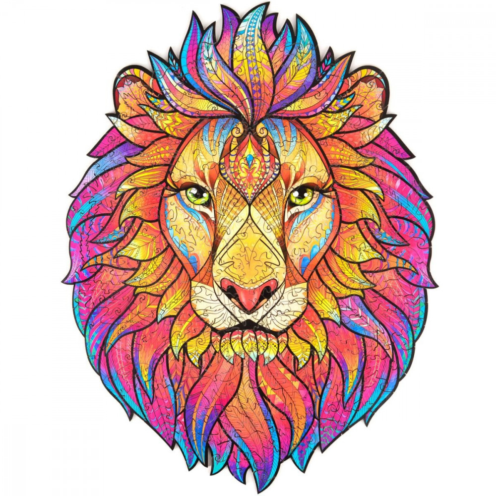 Фигурный деревянный пазл лев А5 Wooden jigsaw puzzle - Mysterious lion (VS7004346)
Фигурный деревянный пазл лев А5 Wooden jigsaw puzzle - Mysterious lion (VS7004346)