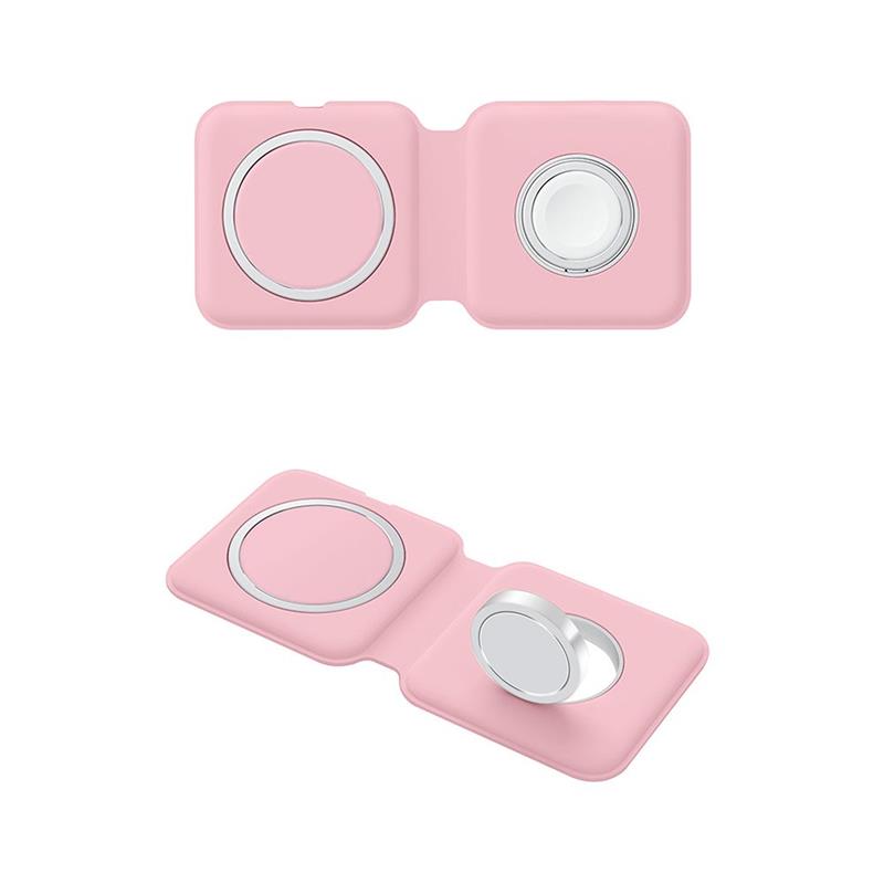 Беспроводное зарядное устройство ColorWay MagSafe Duo Charger 15W for iPhone Pink (CW-CHW32Q-P)
Беспроводное зарядное устройство ColorWay MagSafe Duo Charger 15W for iPhone Pink (CW-CHW32Q-P)