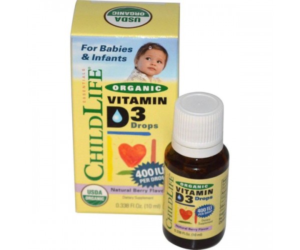 Вітамін D3 для дітей Vitamin D3 Drops ChildLife органік ягоди 400 МО 10 мл (CL004)
Вітамін D3 для дітей Vitamin D3 Drops ChildLife органік ягоди 400 МО 10 мл (CL004)