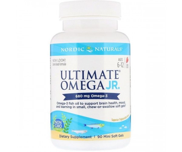 Риб'ячий жир для підлітків Complete Omega-D3 Nordic Naturals 500 мг 90 капсул (NN007)
Риб'ячий жир для підлітків Complete Omega-D3 Nordic Naturals 500 мг 90 капсул (NN007)