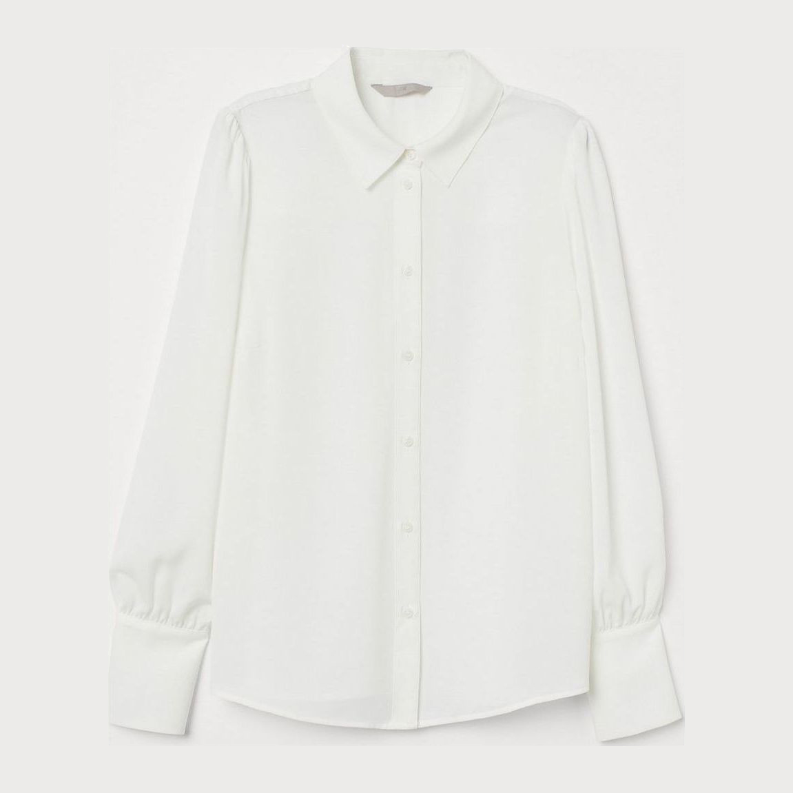 Рубашка H&M 0835390 40 Белая 
Рубашка H&M 0835390 40 Белая