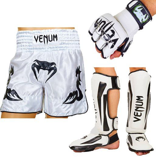 Комплект для единоборств Venum BO-5699-7042-5807 Без бренду S Бело-черный (37429019)
Комплект для единоборств Venum BO-5699-7042-5807 Без бренду S Бело-черный (37429019)