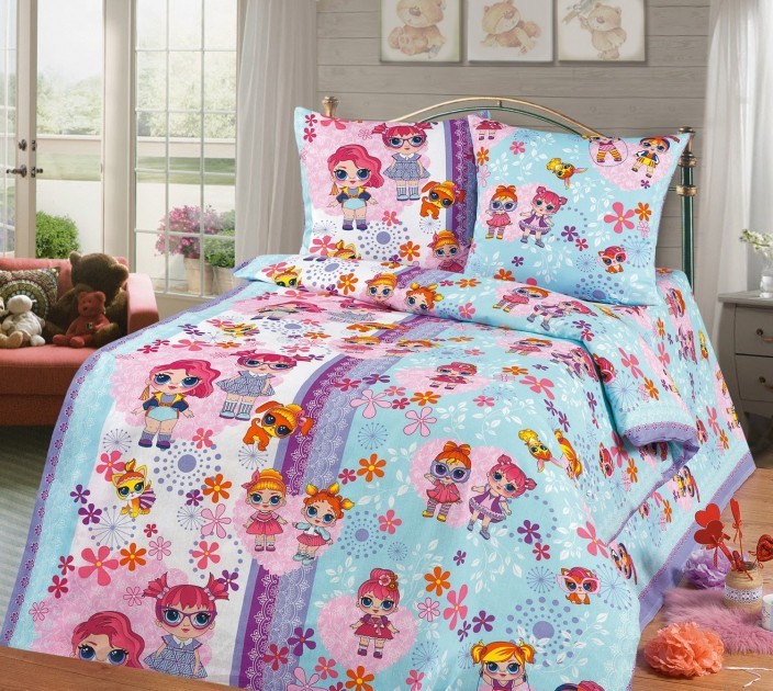 Комплект постельного белья Куколки ЛОЛ CottonTwill 1.5-спальный 150х220 см Бязь (ДРБ016-3)
Комплект постельного белья Куколки ЛОЛ CottonTwill 1.5-спальный 150х220 см Бязь (ДРБ016-3)