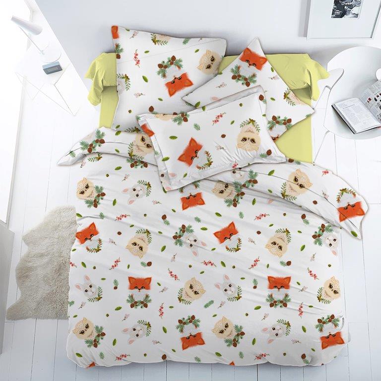 Комплект постельного белья Лесные пушистики CottonTwill 1.5-спальный 150х220 см Поплин (ДПР049-3)
Комплект постельного белья Лесные пушистики CottonTwill 1.5-спальный 150х220 см Поплин (ДПР049-3)