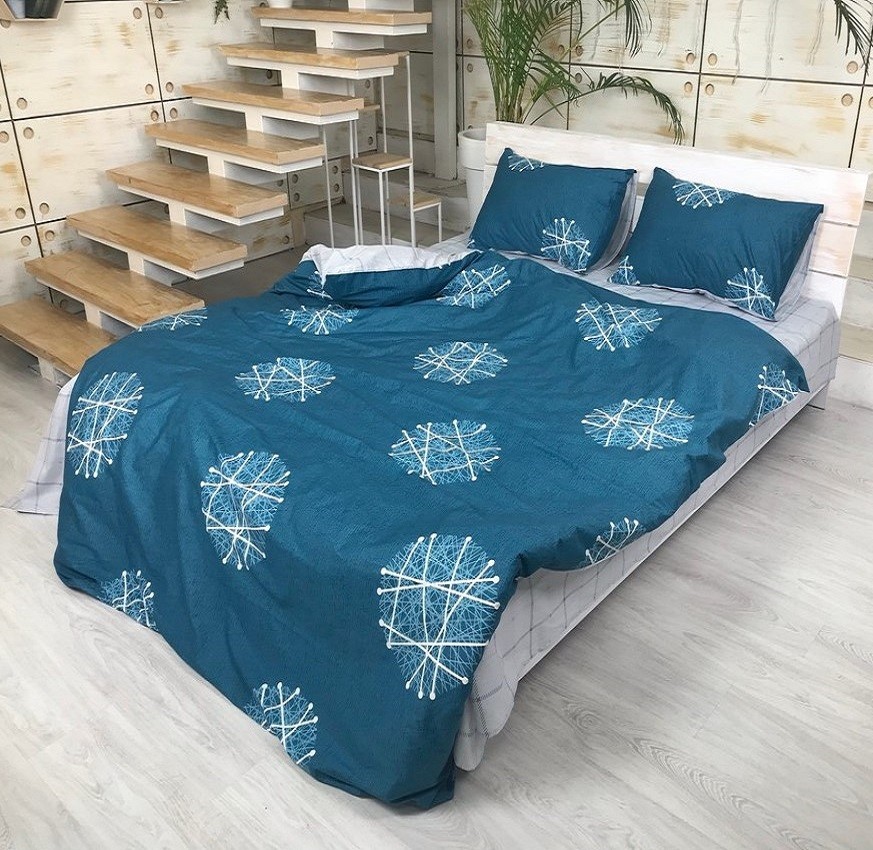 Комплект постельного белья "Морган" шары на бирюзовом CottonTwill Сатин Premium 220х240 см Евро (SP062-5)
Комплект постельного белья "Морган" шары на бирюзовом CottonTwill Сатин Premium 220х240 см Евро (SP062-5)