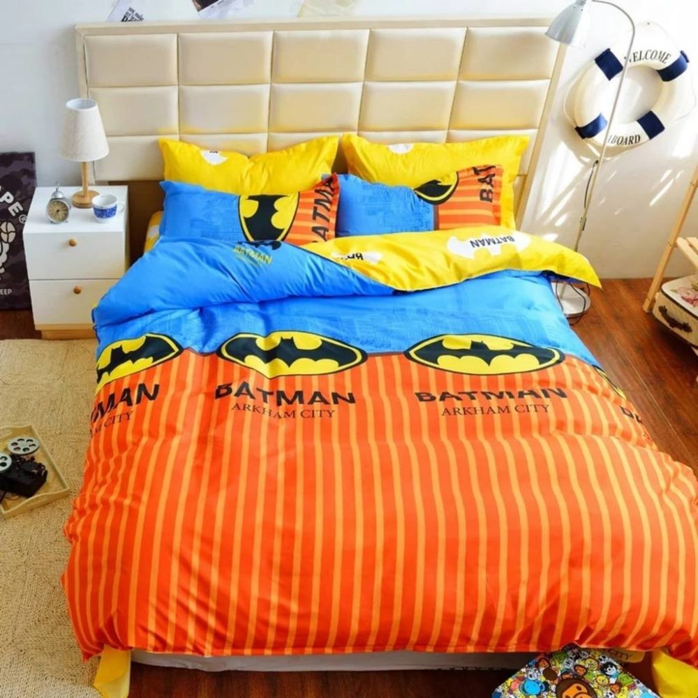 Комплект постельного белья Бэтмен Начало CottonTwill 1.5-спальный 150х220 см Турецкий Ранфорс (ДР040-3)
Комплект постельного белья Бэтмен Начало CottonTwill 1.5-спальный 150х220 см Турецкий Ранфорс (ДР040-3)