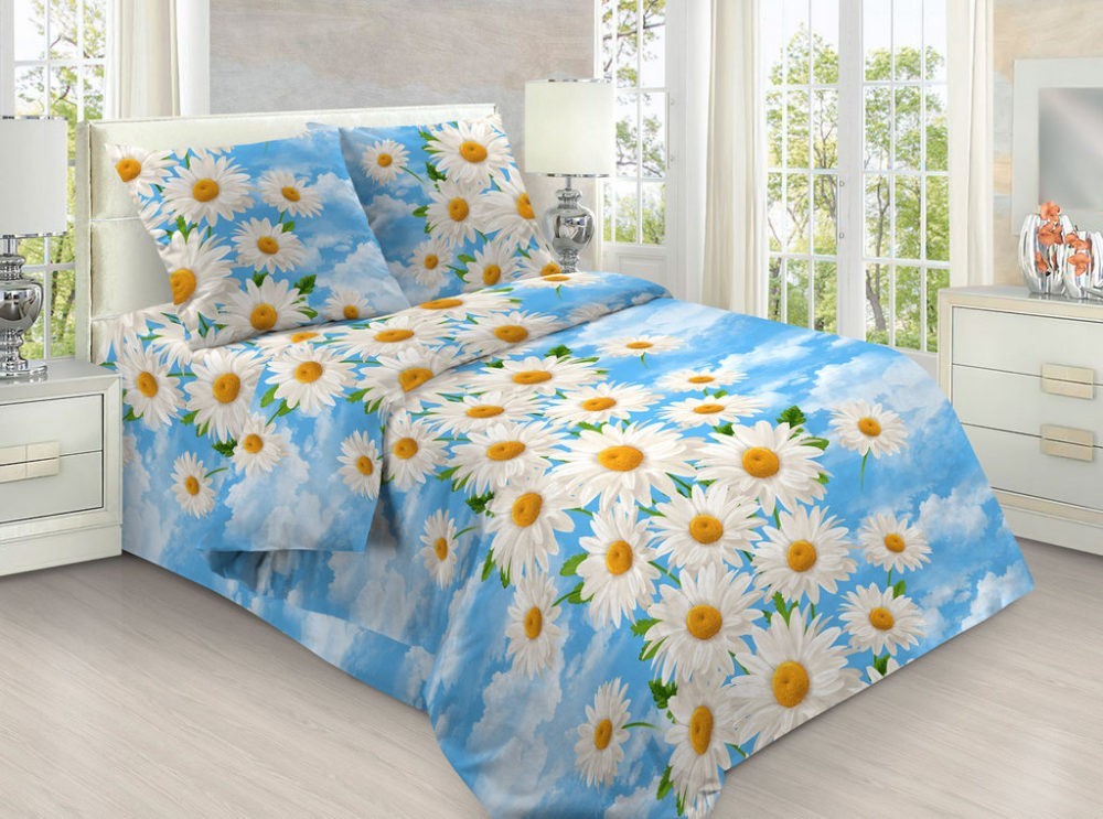 Комплект постельного белья Ромашки и облака 3D CottonTwill 1.5-спальный 150х220 см Бязь (ДРБ033-3)
Комплект постельного белья Ромашки и облака 3D CottonTwill 1.5-спальный 150х220 см Бязь (ДРБ033-3)
