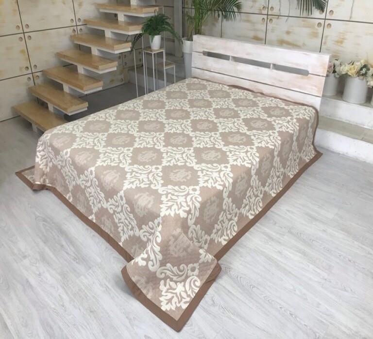 Покрывало жаккардовое двухстороннее Династия на бежевом CottonTwill 220х235 см (П009-1)
Покрывало жаккардовое двухстороннее Династия на бежевом CottonTwill 220х235 см (П009-1)