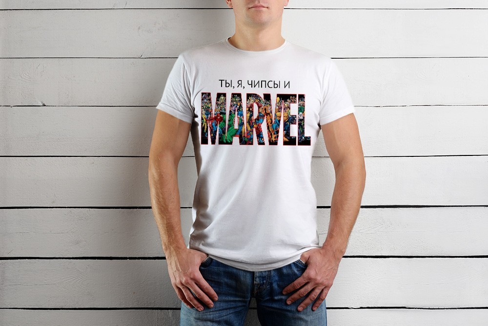 Футболка Just Print It Ты, я, чипсы и Marvel, , біла, Футболка Just Print It Ты, я, чипсы и Marvel, M, біла
Футболка Just Print It Ты, я, чипсы и Marvel, , біла, Футболка Just Print It Ты, я, чипсы и Marvel, M, біла
