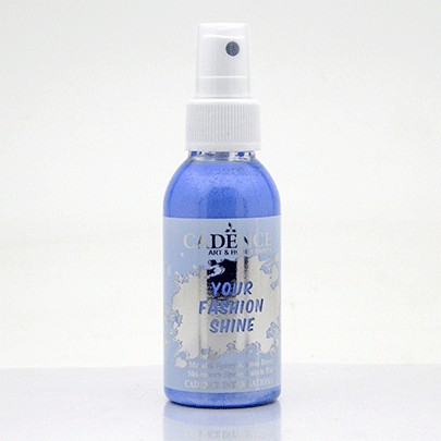 Краска-спрей перламутровая для ткани Cadence Your Fashion Spray shinefabric Paint 100 мл Темно-синий
Краска-спрей перламутровая для ткани Cadence Your Fashion Spray shinefabric Paint 100 мл Темно-синий