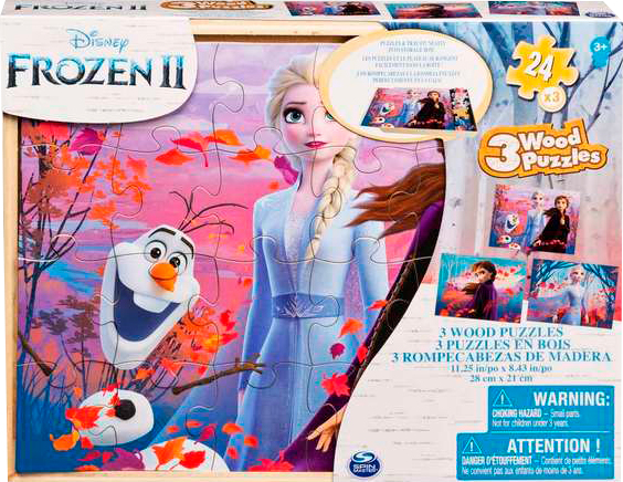 Пазл деревянный Spin Master 3 в 1 Холодное сердце 2, 24 элемента (SM98297/6053001)
Пазл деревянный Spin Master 3 в 1 Холодное сердце 2, 24 элемента (SM98297/6053001)