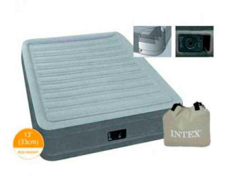 Intex Велюр одноместный матрас 67766 NP 191х99х33см со встроенным насосом 220V
Intex Велюр одноместный матрас 67766 NP 191х99х33см со встроенным насосом 220V