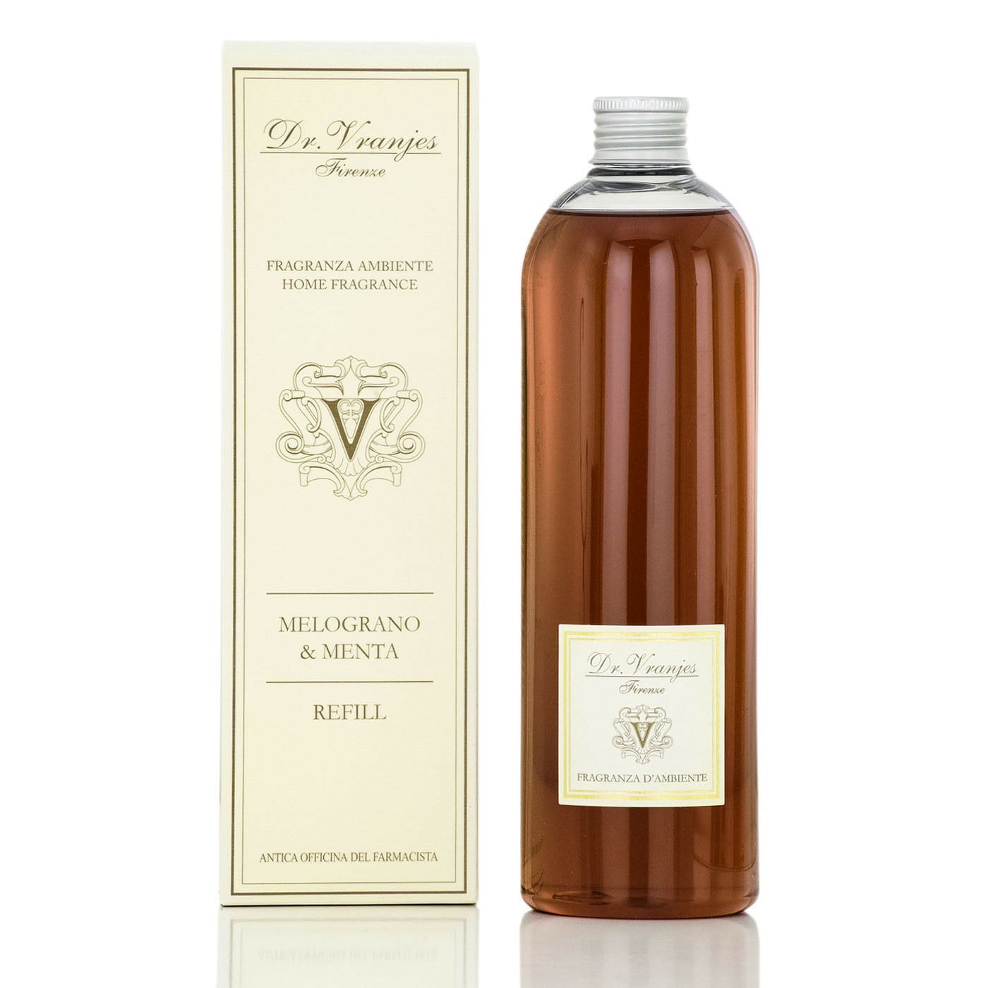 Наполнитель для аромадиффузора Dr. Vranjes Melograno & MENTA 500 ml Refill Fragranza Ambiente
Наполнитель для аромадиффузора Dr. Vranjes Melograno & MENTA 500 ml Refill Fragranza Ambiente