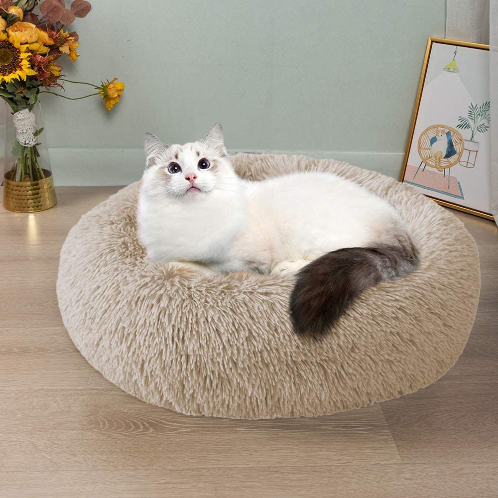 Лежак для кошек и собак 60 см светло бежевый Maipets Подушка-для домашних животных мягкая
Лежак для кошек и собак 60 см светло бежевый Maipets Подушка-для домашних животных мягкая