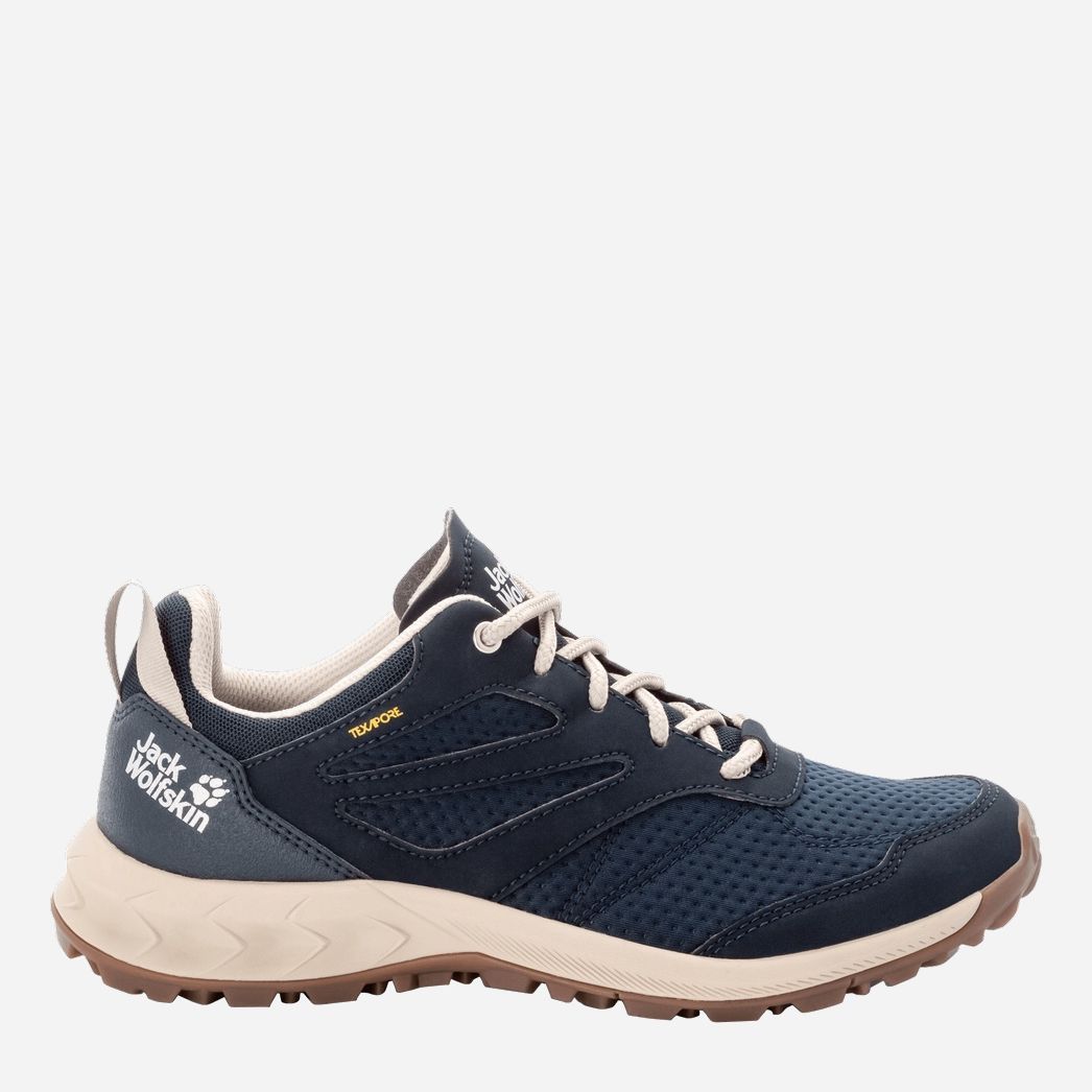 Кроссовки Jack Wolfskin Woodland Texapore Low W 4039241-1169 37 (4) 22.9 см Темно-синие с бежевым
Кроссовки Jack Wolfskin Woodland Texapore Low W 4039241-1169 37 (4) 22.9 см Темно-синие с бежевым