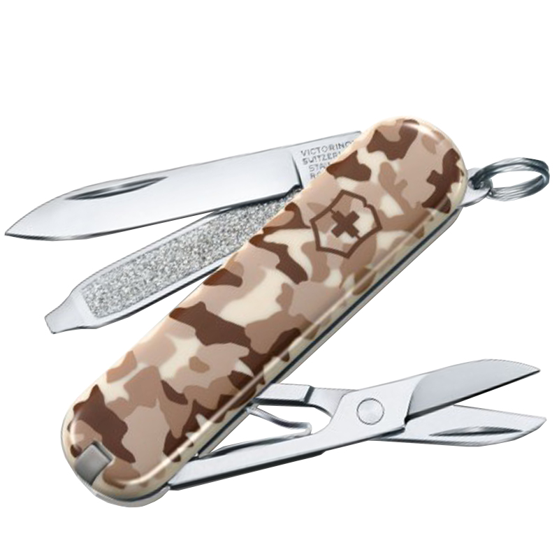 Нож складной, мультитул Victorinox Classic SD (58мм, 7 функций), бежевый каммуфляж 0.6223.941
Нож складной, мультитул Victorinox Classic SD (58мм, 7 функций), бежевый каммуфляж 0.6223.941