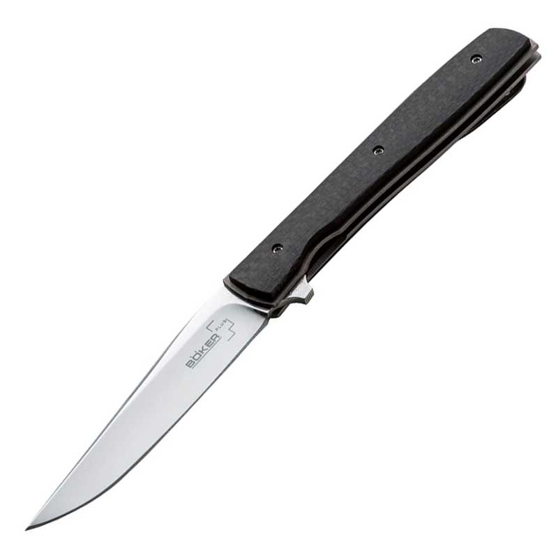 Нож складной Boker Plus Urban Trapper (длина: 196мм, лезвие: 86мм), черный, карбон
Нож складной Boker Plus Urban Trapper (длина: 196мм, лезвие: 86мм), черный, карбон