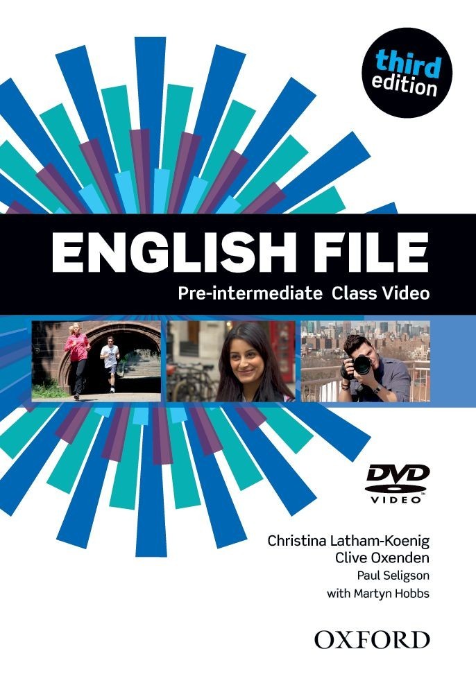 English File 3rd Edition Level Pre-Intermediate: Class DVD - Clive Oxenden, Christina Latham-Koenig, and Paul Seligson - 9780194598637
English File 3rd Edition Level Pre-Intermediate: Class DVD - Clive Oxenden, Christina Latham-Koenig, and Paul Seligson - 9780194598637