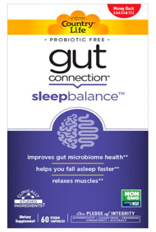 Натуральная добавка Country Life Формула сна SleepBalance Gut Connection 60 капсул (015794030058)
Натуральная добавка Country Life Формула сна SleepBalance Gut Connection 60 капсул (015794030058)