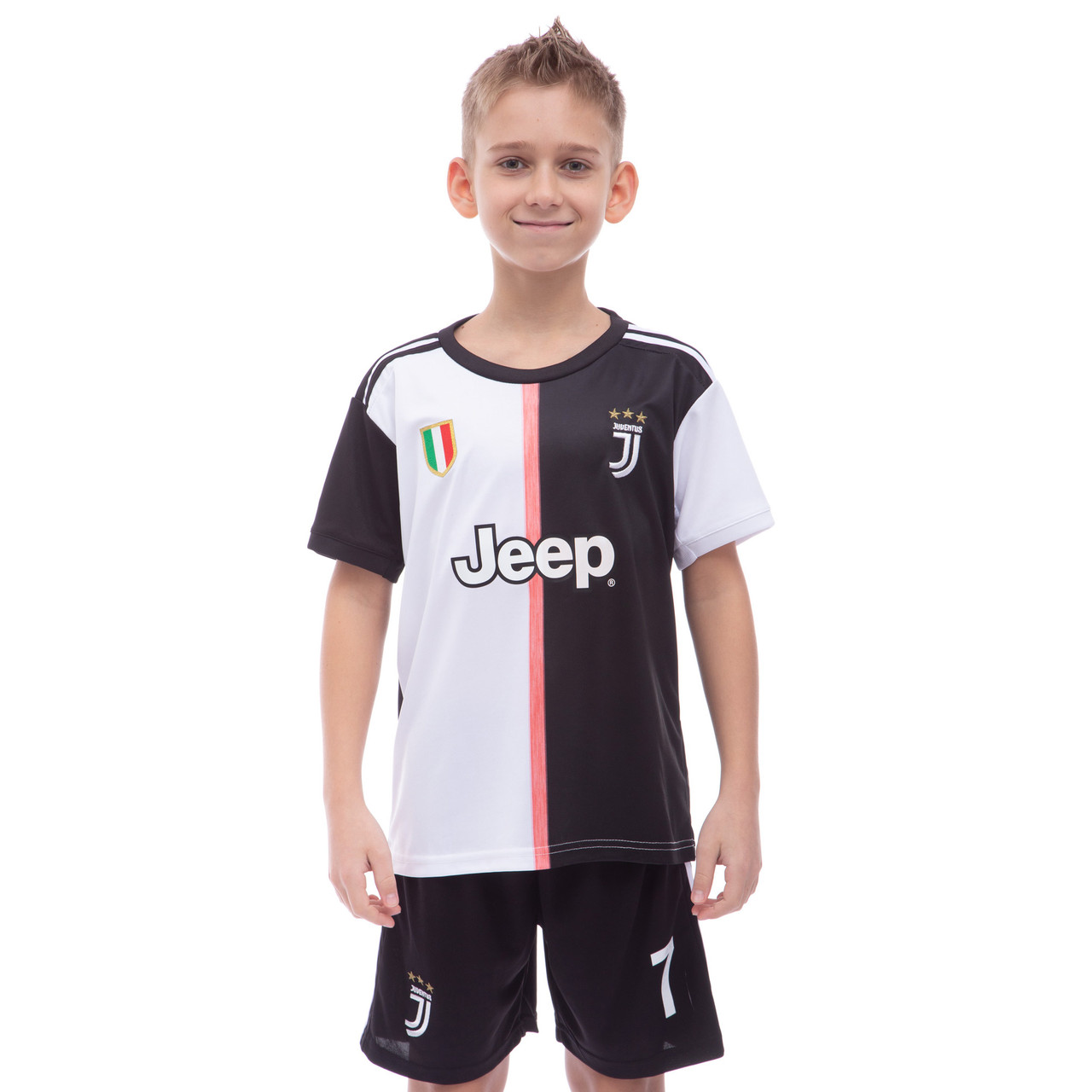 Форма футбольная детская JUVENTUS RONALDO Ювентус Zelart Champ домашняя 1284 XS (20) рост 110-115 см
Форма футбольная детская JUVENTUS RONALDO Ювентус Zelart Champ домашняя 1284 XS (20) рост 110-115 см