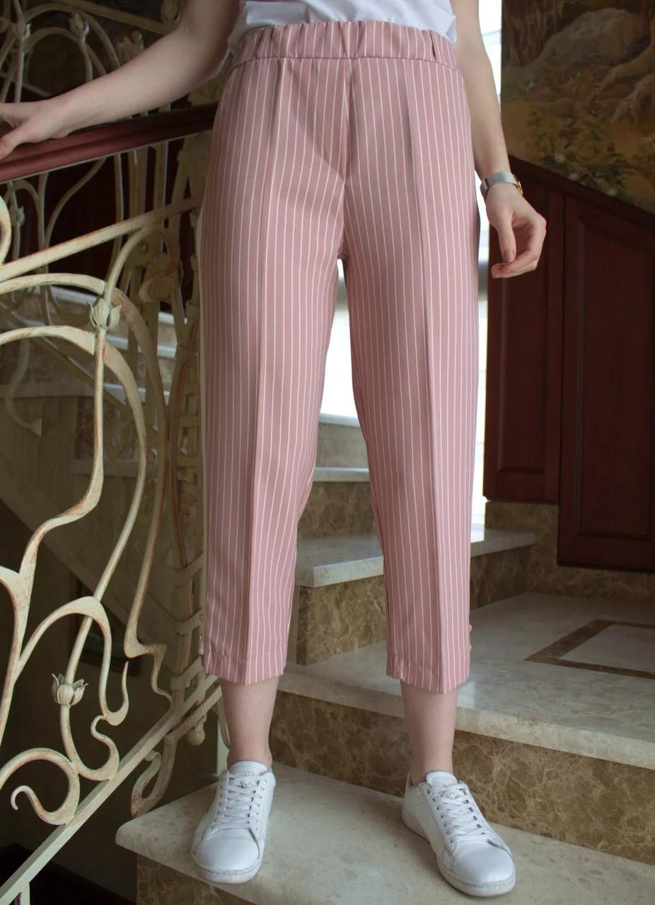 Брюки Classic Fashion женские в полоску с лампасом на лето розовые L, Брюки Classic Fashion женские в полоску с лампасом на лето розовые 48 L
Брюки Classic Fashion женские в полоску с лампасом на лето розовые L, Брюки Classic Fashion женские в полоску с лампасом на лето розовые 48 L