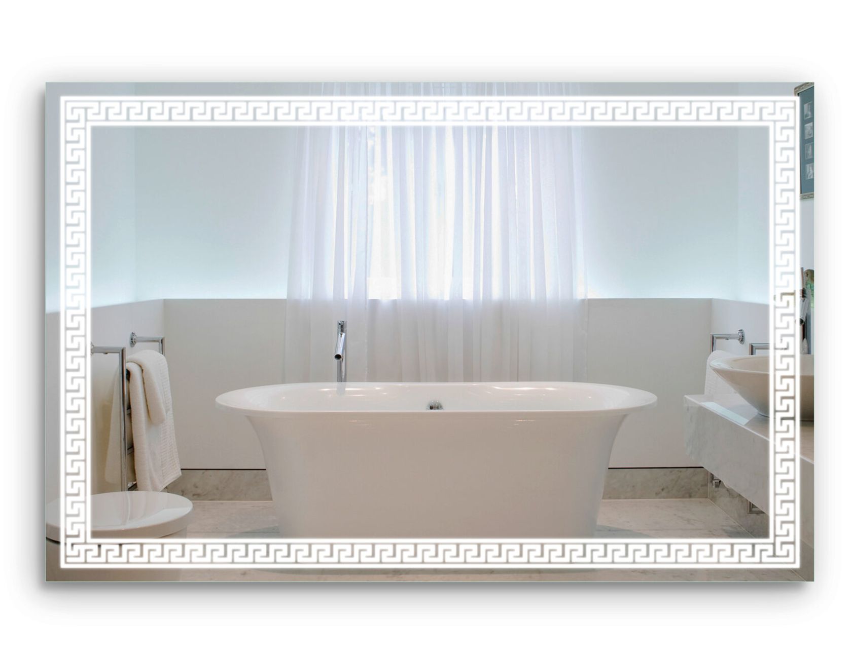 Зеркало с LED подсветкой Afina 80х100
Зеркало с LED подсветкой Afina 80х100