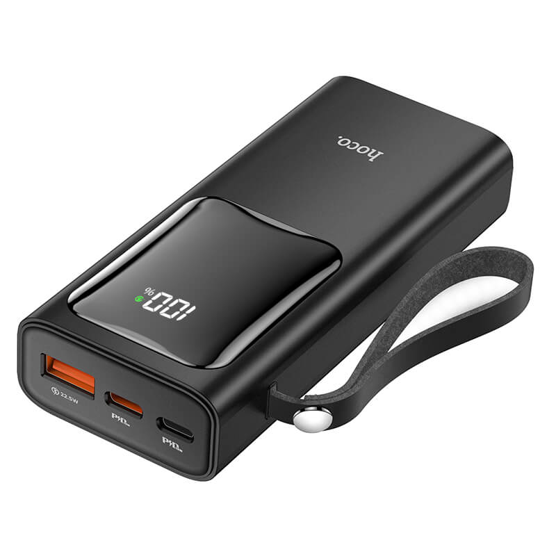УМБ Powerbank HOCO Mobi fully compatible power bank J41 Pro 10000mAh |1USB/Type-C/Lightning, PD/QC, 22.5W, 3A| Black
УМБ Powerbank HOCO Mobi fully compatible power bank J41 Pro 10000mAh |1USB/Type-C/Lightning, PD/QC, 22.5W, 3A| Black