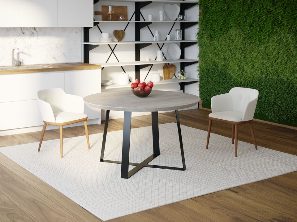 Обеденный стол HYGGE HG125 Гольстебро Круглый 90 х 90 х 75 см ДСП Дуб Серый
Обеденный стол HYGGE HG125 Гольстебро Круглый 90 х 90 х 75 см ДСП Дуб Серый