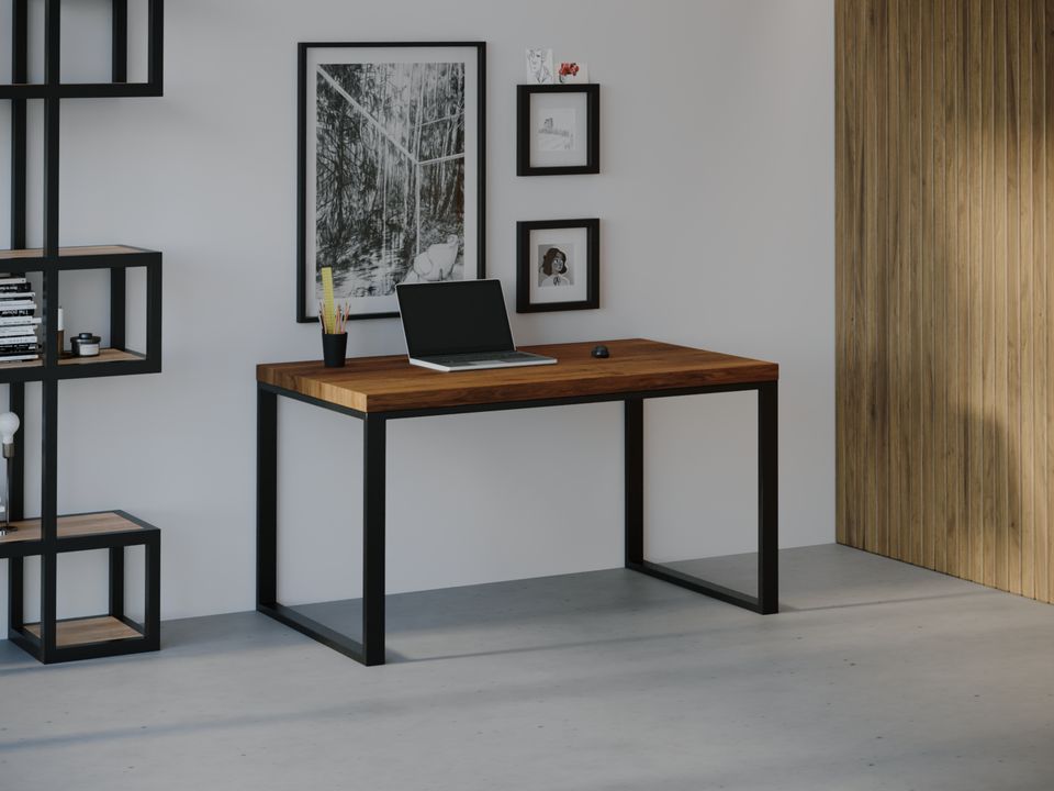 Компьютерный стол HYGGE HG100 Копенгаген 135 х 80 х 75 см ДСП Дуб Ореховый