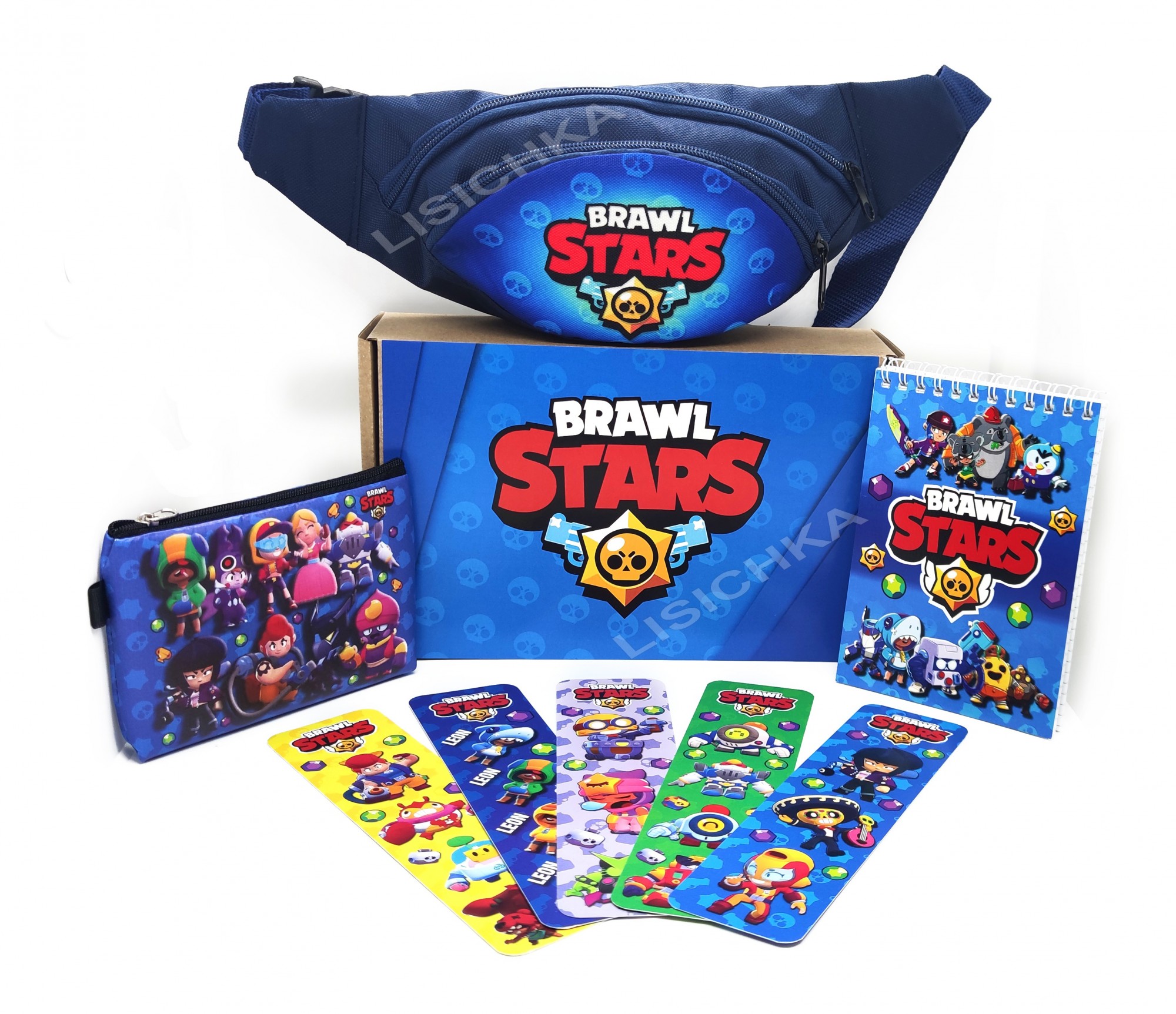 Подарочный Бокс Brawl Stars с бананкой, отличный подарок всем фанатам игры Бравл Старс, Голубой микс с логотипом
Подарочный Бокс Brawl Stars с бананкой, отличный подарок всем фанатам игры Бравл Старс, Голубой микс с логотипом