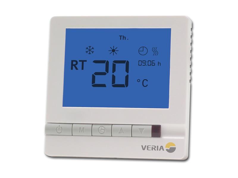Терморегулятор Veria Control T45, цифровой, программируемый, макс 13А (189B4060)
Терморегулятор Veria Control T45, цифровой, программируемый, макс 13А (189B4060)