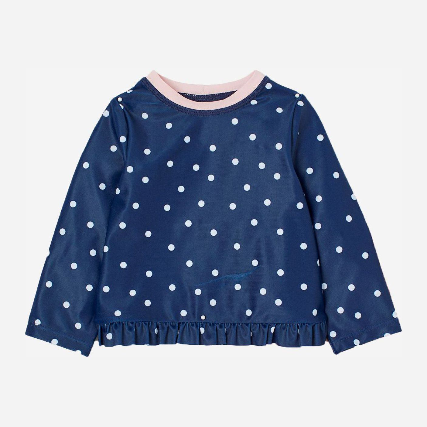 Футболка с длинными рукавами для плаванья H&M 2705-8321611 74-80 см Темно-синий/Горох
Футболка с длинными рукавами для плаванья H&M 2705-8321611 74-80 см Темно-синий/Горох