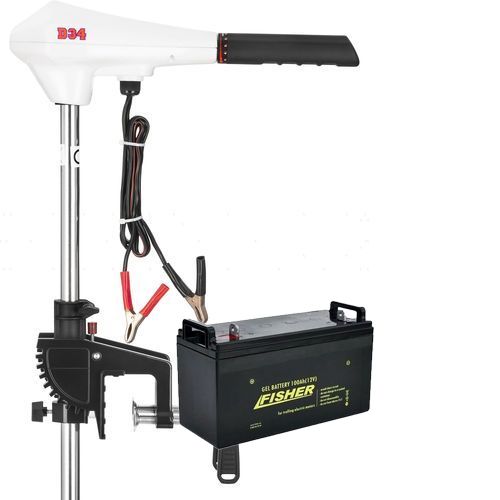 Электромотор для лодки Haibo D-34lbs; 12V; GEL аккумулятор 12V; 100a/h. Лодочный электромотор Хайбо 34;
Электромотор для лодки Haibo D-34lbs; 12V; GEL аккумулятор 12V; 100a/h. Лодочный электромотор Хайбо 34;