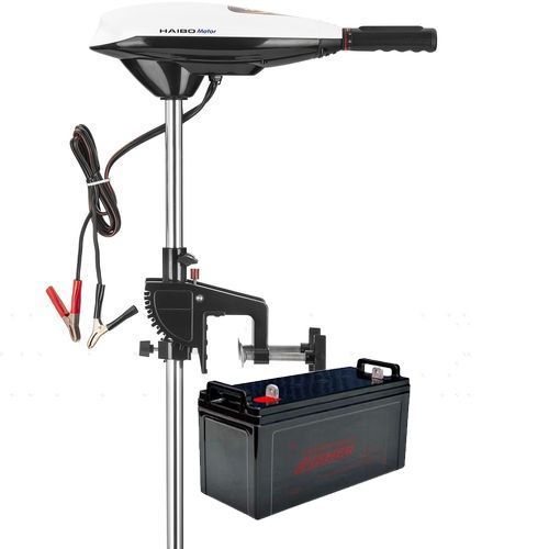 Электромотор для лодки Haibo ET-34lbs; 12V; AGM аккумулятор 12V; 120a/h. Лодочный электромотор Хайбо 34;
Электромотор для лодки Haibo ET-34lbs; 12V; AGM аккумулятор 12V; 120a/h. Лодочный электромотор Хайбо 34;