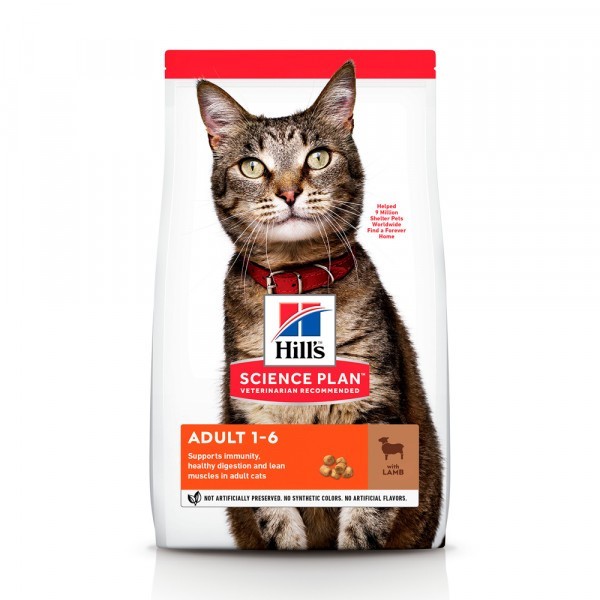 Сухой Корм Для Поддержания Физической Формы Кошек С Ягненком Hills SP Feline Adult Optimal Care 10 кг 604175
Сухой Корм Для Поддержания Физической Формы Кошек С Ягненком Hills SP Feline Adult Optimal Care 10 кг 604175