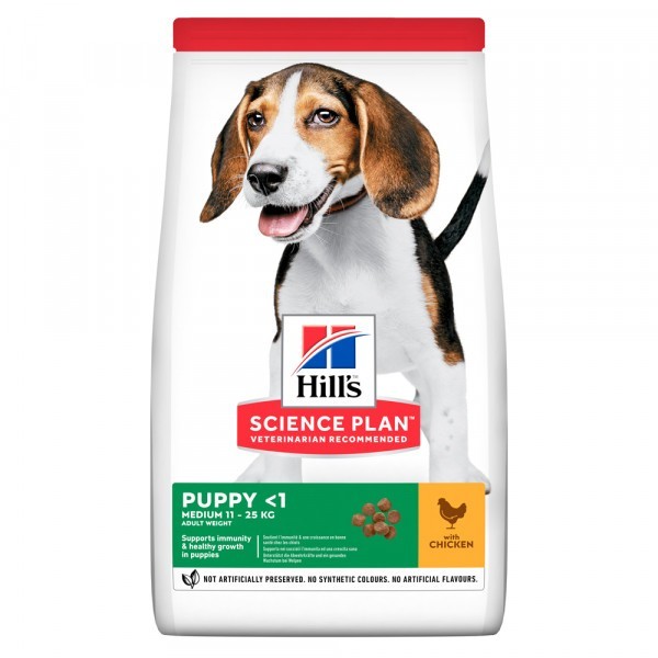 Сухой Корм Для Щенков Средних Пород С Курицей Hills Puppy Healthy Development Medium 14кг 604352
Сухой Корм Для Щенков Средних Пород С Курицей Hills Puppy Healthy Development Medium 14кг 604352