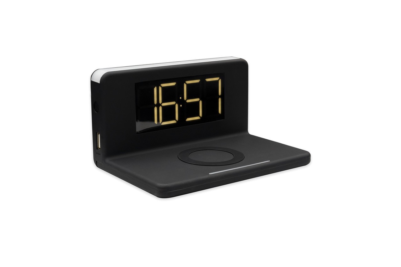 Беспроводное зарядное устройство с часами aiLink Alarm Clock Wireless Charger 3в1 черный
Беспроводное зарядное устройство с часами aiLink Alarm Clock Wireless Charger 3в1 черный