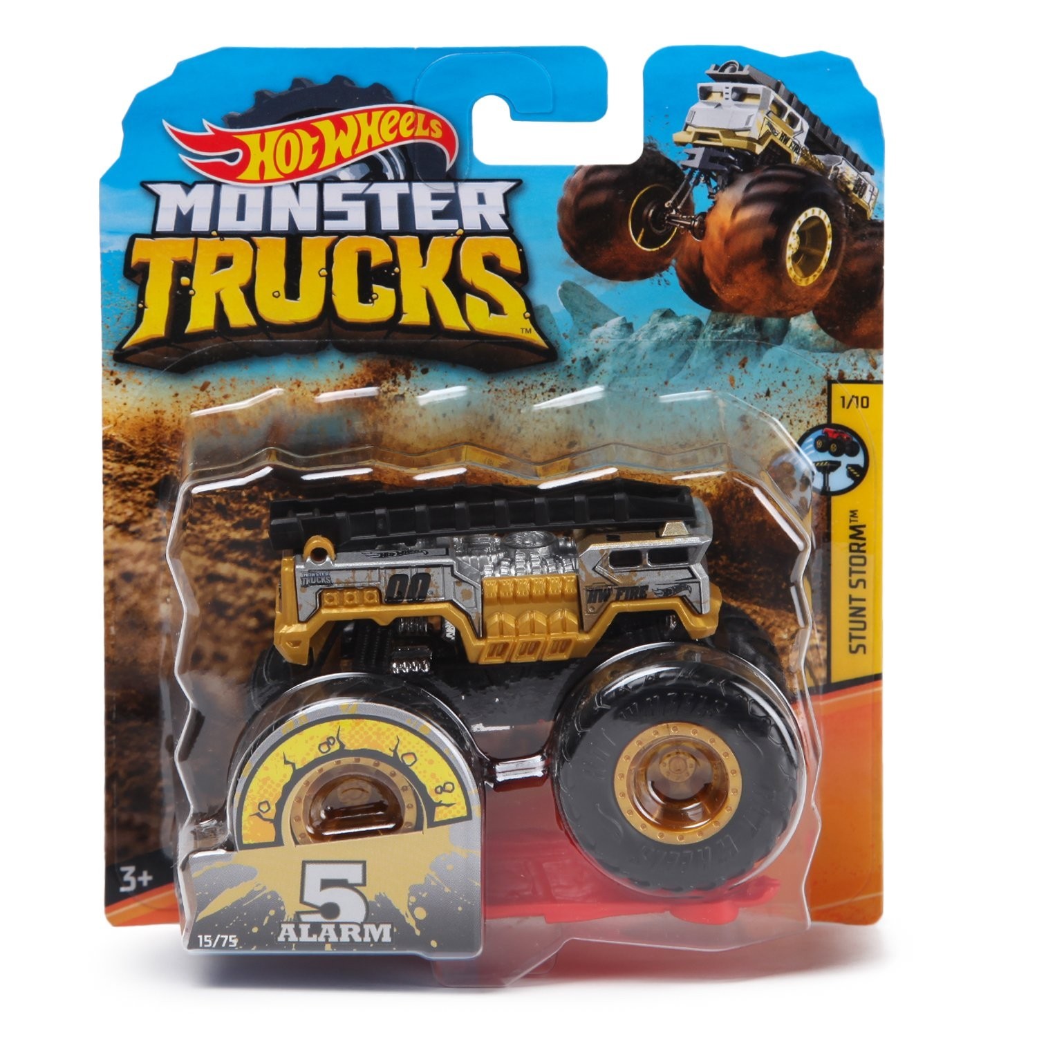 Машинка Hot Wheels Monster Trucks 1:64 - 5 Alarm Внедорожник (GJF09) (FYJ44)
Машинка Hot Wheels Monster Trucks 1:64 - 5 Alarm Внедорожник (GJF09) (FYJ44)