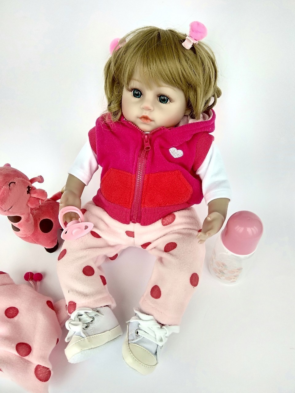 Кукла Reborn Sabrina, пупс Реборн девочка, рост 48 см. Reborn KEIUMI (102-10093221)
Кукла Reborn Sabrina, пупс Реборн девочка, рост 48 см. Reborn KEIUMI (102-10093221)