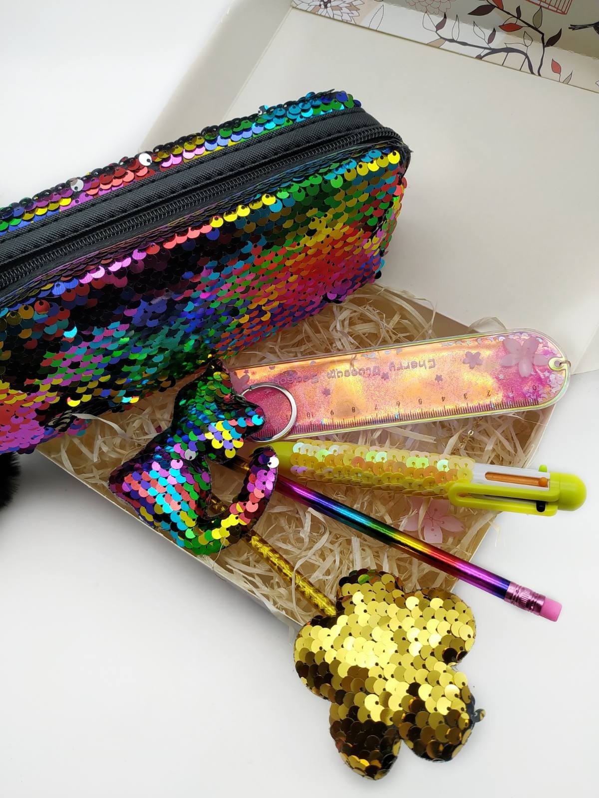 Канцелярский набор для школьников Glitter Tiny Hopk, школьный пенал, линейка, карандаш, ручка, школьные принадлежности (12866890)
Канцелярский набор для школьников Glitter Tiny Hopk, школьный пенал, линейка, карандаш, ручка, школьные принадлежности (12866890)