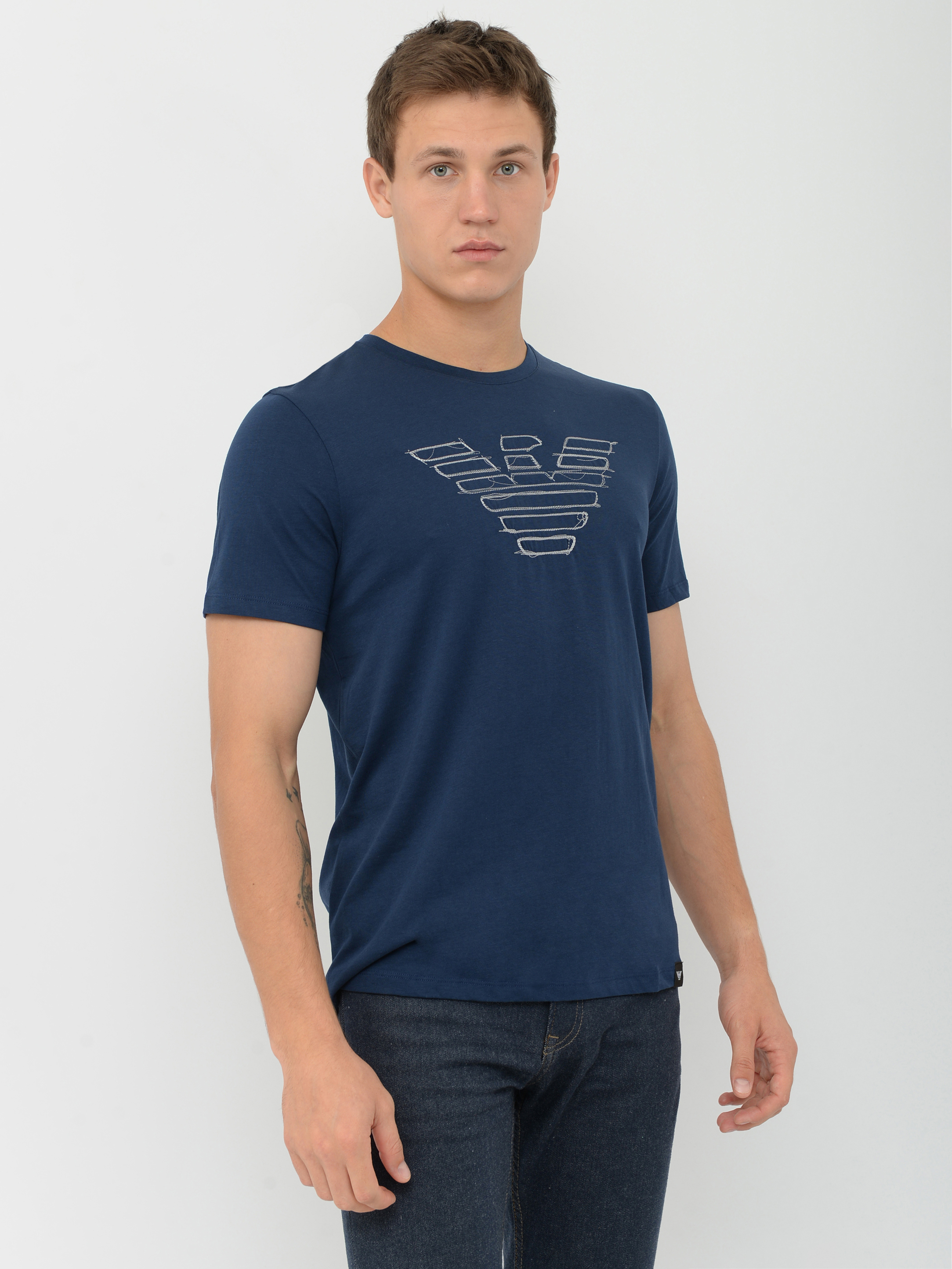 Футболка Emporio Armani 10294.4 (44) Синяя, Футболка Emporio Armani 10294.4 S (44) Синяя
Футболка Emporio Armani 10294.4 (44) Синяя, Футболка Emporio Armani 10294.4 S (44) Синяя