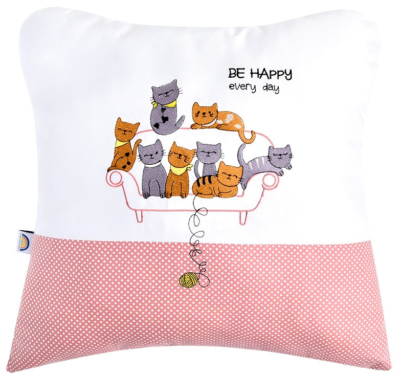 Декоративная подушка с вышивкой Papaella Be Hapрy every day Коты на диване 45 х 45
Декоративная подушка с вышивкой Papaella Be Hapрy every day Коты на диване 45 х 45