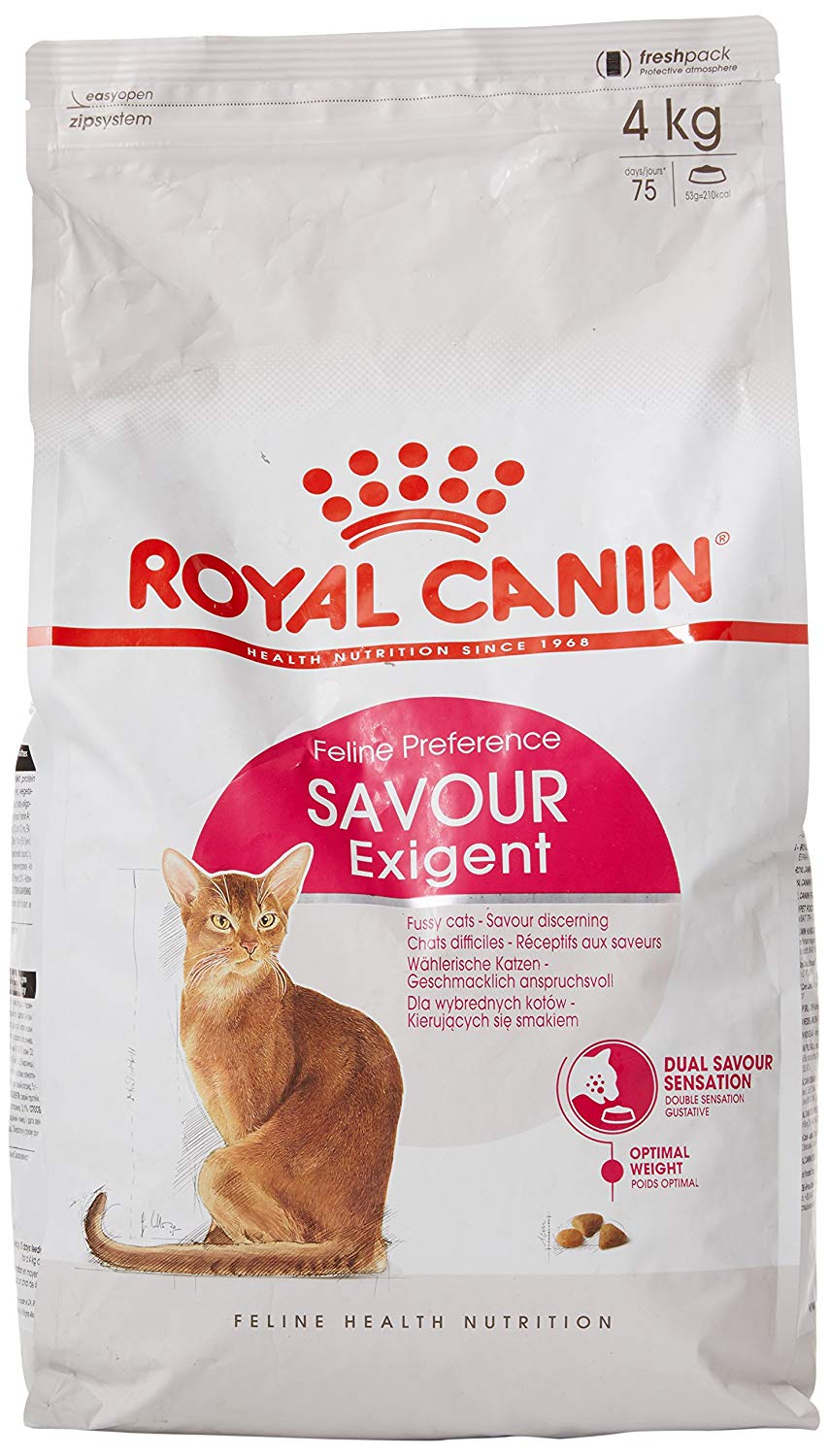 Royal Canin (Роял Канин) Exigent Savour (4 кг) корм для кошек привередливых к вкусу продукта
Royal Canin (Роял Канин) Exigent Savour (4 кг) корм для кошек привередливых к вкусу продукта