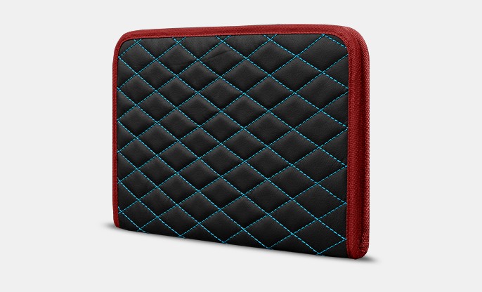 Органайзер для документов А4 от Carbag Черный с бирюзовой строчкой и красной окантовкой
Органайзер для документов А4 от Carbag Черный с бирюзовой строчкой и красной окантовкой