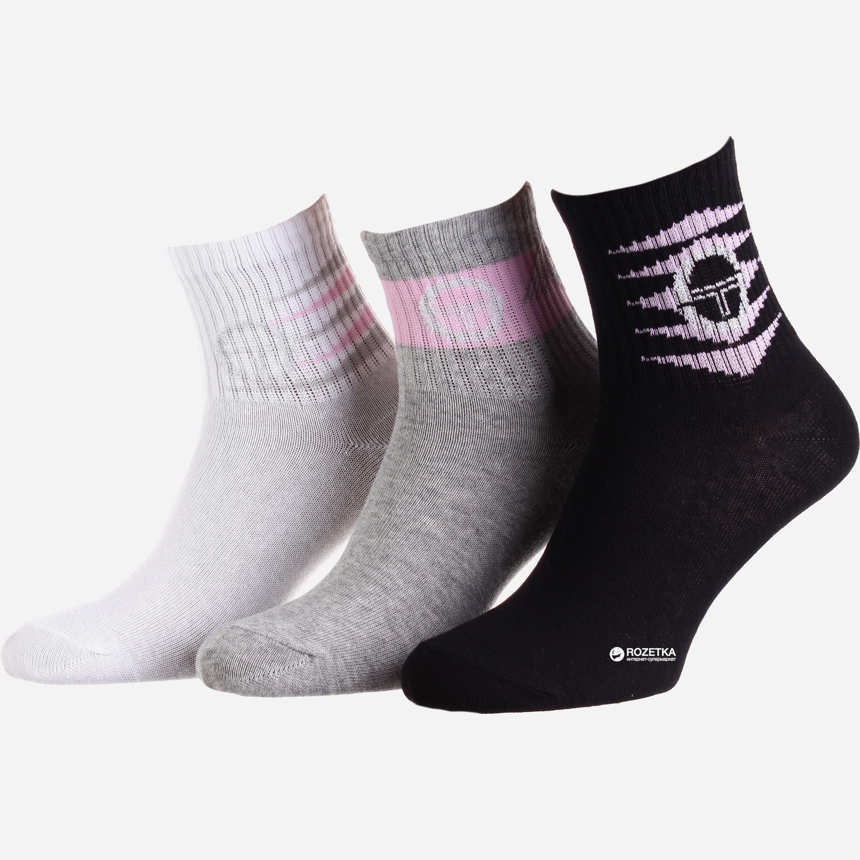 Набор носков Sergio Tacchini 13891762-1 3 пары M - Белый/Серый/Черный, Набор носков Sergio Tacchini 13891762-1 3 пары M 36-41 Белый/Серый/Черный
Набор носков Sergio Tacchini 13891762-1 3 пары M - Белый/Серый/Черный, Набор носков Sergio Tacchini 13891762-1 3 пары M 36-41 Белый/Серый/Черный
