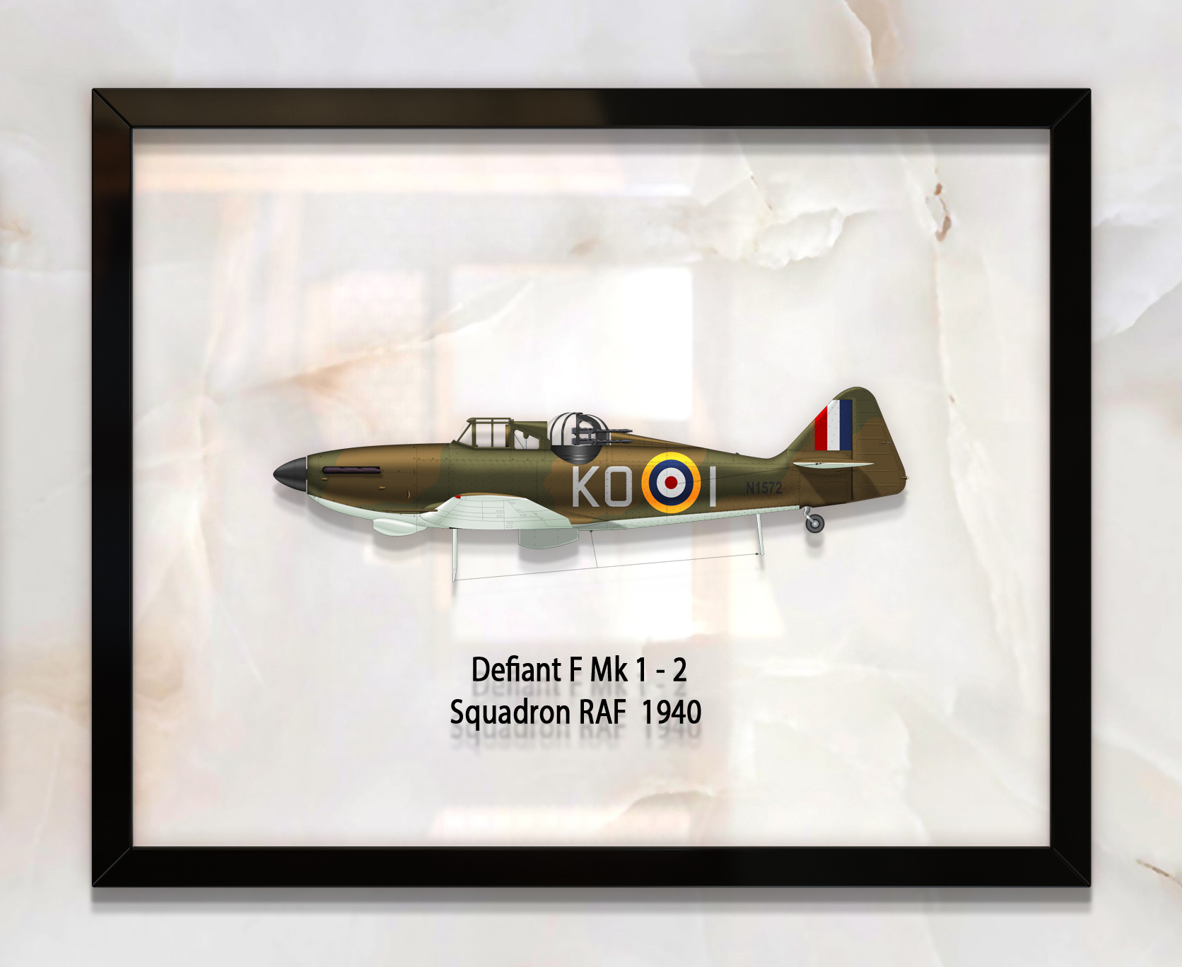 Принт на стекле Artel «Самолет Boulton Paul Defiant Mk 1 RAF 1940 год» 36 x 28см
Принт на стекле Artel «Самолет Boulton Paul Defiant Mk 1 RAF 1940 год» 36 x 28см