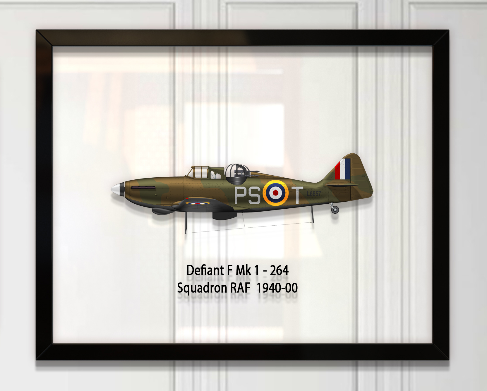 Принт на стекле Artel «Самолет Boulton Paul Defiant Mk 1 264 Эскадрилья RAF 1940 год» 50 x 40см
Принт на стекле Artel «Самолет Boulton Paul Defiant Mk 1 264 Эскадрилья RAF 1940 год» 50 x 40см