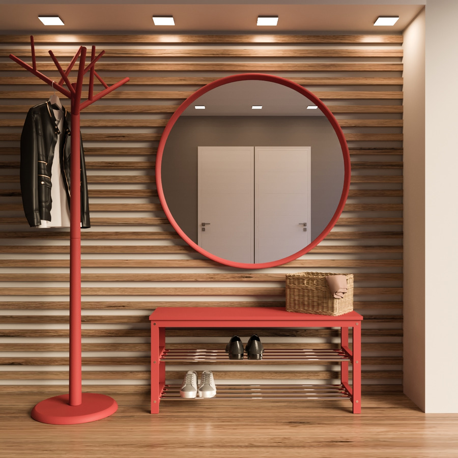 Прихожая Fenster Пегас Красная 
Прихожая Fenster Пегас Красная